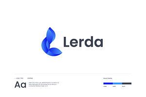 L letter logo design