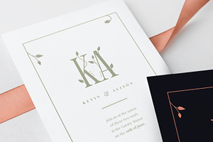 Elegant Wedding Invitations