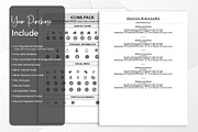 Fresher ATS Resume Template in word, a Resume Template by Design_Xlab (Thumbnail 6 of 10)