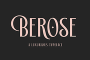 Berose, a Sans Serif Font by A.Budianto (Thumbnail 1 of 9)