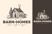 Vintage farm barn ranch home nature, a Branding & Logo Template by Vinsvectory (Thumbnail 1 of 3)