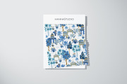 ROYAL Chinoiserie (Pattern & motifs), a Pattern Graphic by HannaStudio (Thumbnail 4 of 8)