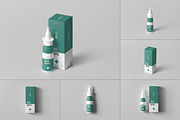 Nose Drops Mock-up, a Cups & Container Mockup by Yogurt86 (Thumbnail 1 of 11)
