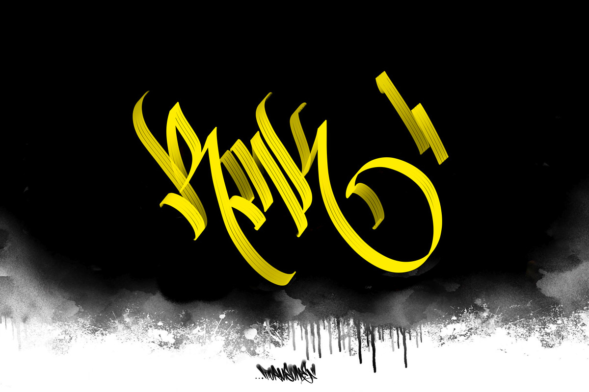 Graffiti Brush Pack For Photoshop, a Brushes & More by Torus1 (Photo 8 of 16)