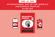 World's Indigenous Peoples Flyer Set, a Flyer Template by Lakhan1998 (Thumbnail 1 of 2)