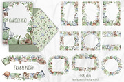 Watercolor Gardening Clipart Set, a Seasonal Illustration by LenArt (Thumbnail 6 of 15)