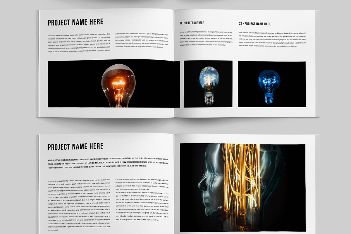 Lamp Magazine Template, a Magazine Template by ContestDesign (Photo 5 of 5)