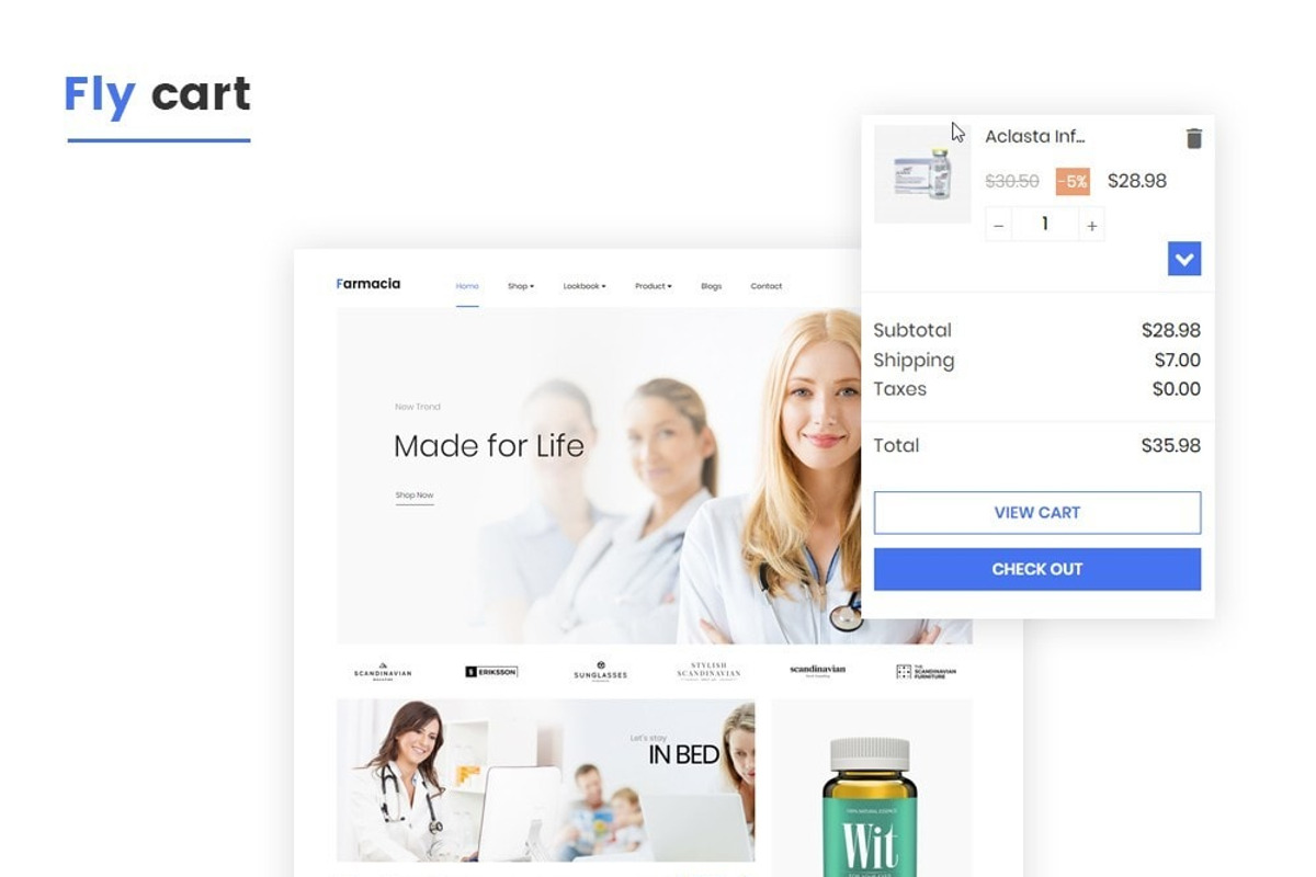 LEO FARMACIA - HEALTHCARE AND MEDICA, a Bootstrap Template by LeoTheme (Photo 7 of 8)