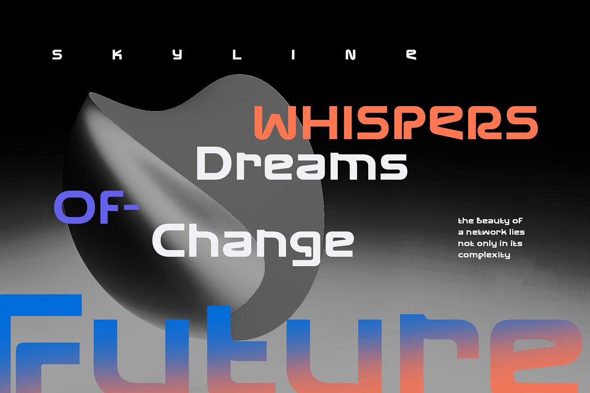 CS Vision – Techno Font, a Sans Serif Font by Craft Supply Co. (Photo 3 of 8)