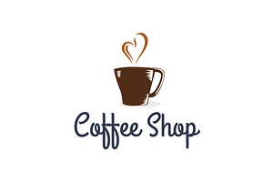 Coffee Shop Logo Template