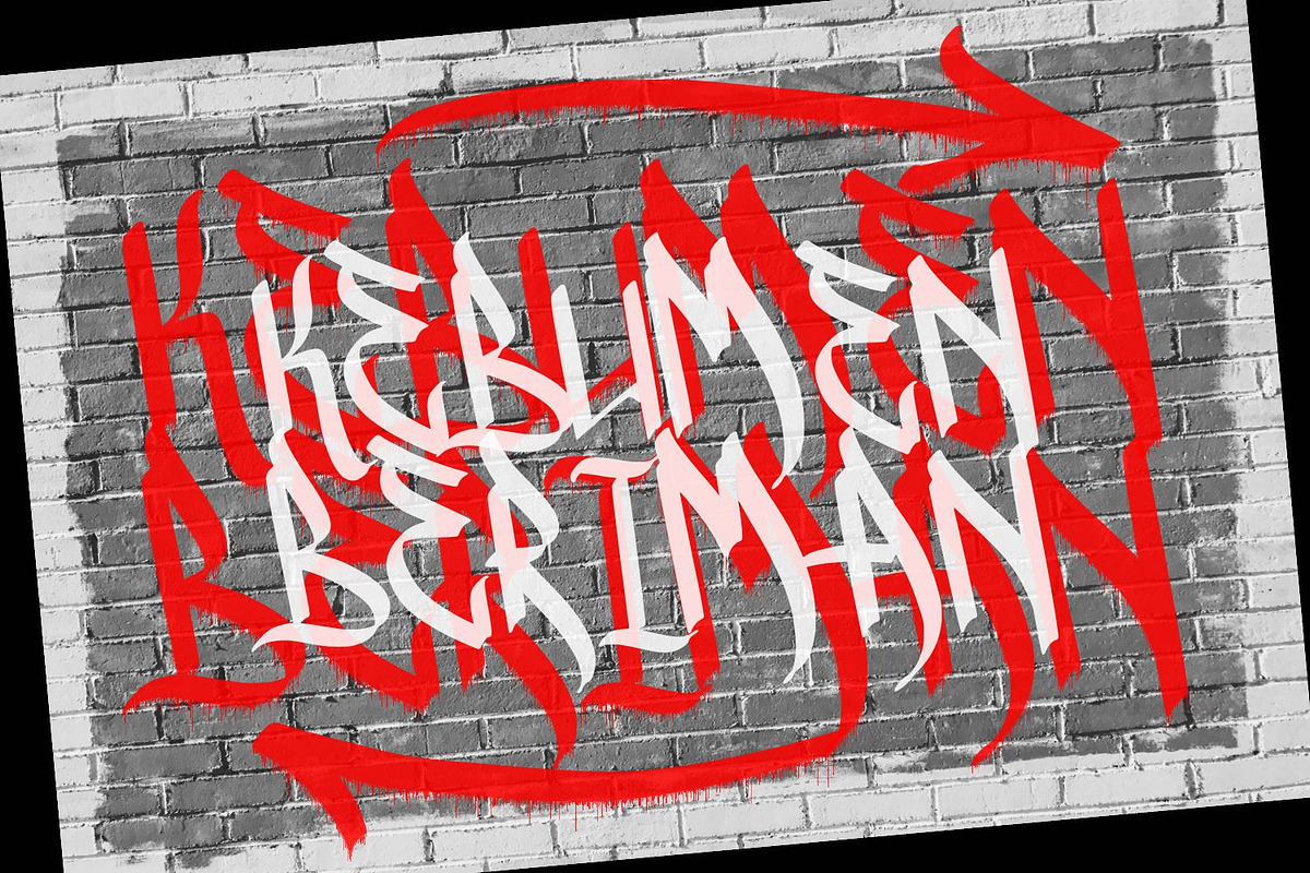 Amperas - Graffitti Font, a Script Font by Allouse Studio (Photo 8 of 8)