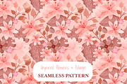 Bohemian Botanicals Neutral Pattern, a Pattern Graphic by Little Creative Scribbles (Thumbnail 1 of 8)