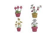 3D Flower & Plant Pack, an Environmental 3D Model by Dudukbersama (Thumbnail 2 of 4)