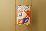 Modern Poster Mockup Set, a Print Template by Deeplab (Thumbnail 11 of 25)