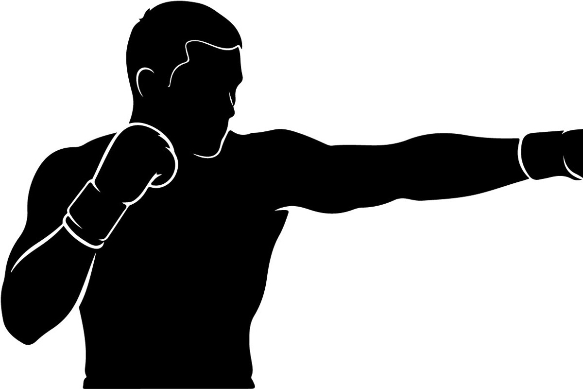 Boxing Fighter Silhouette Bundle, an Illustration by Designs_River (Photo 30 of 31)