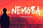 Nemoba Brush Font, a Handwritten Font by Authentic Studio (Thumbnail 1 of 6)