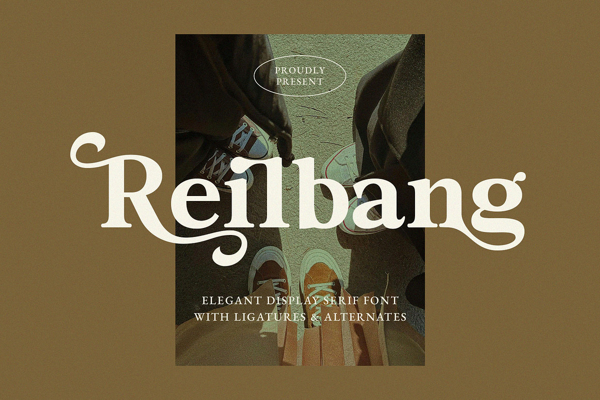 Reilbang - Elegant Display Serif, a Serif Font by Jimoji (Photo 1 of 11)