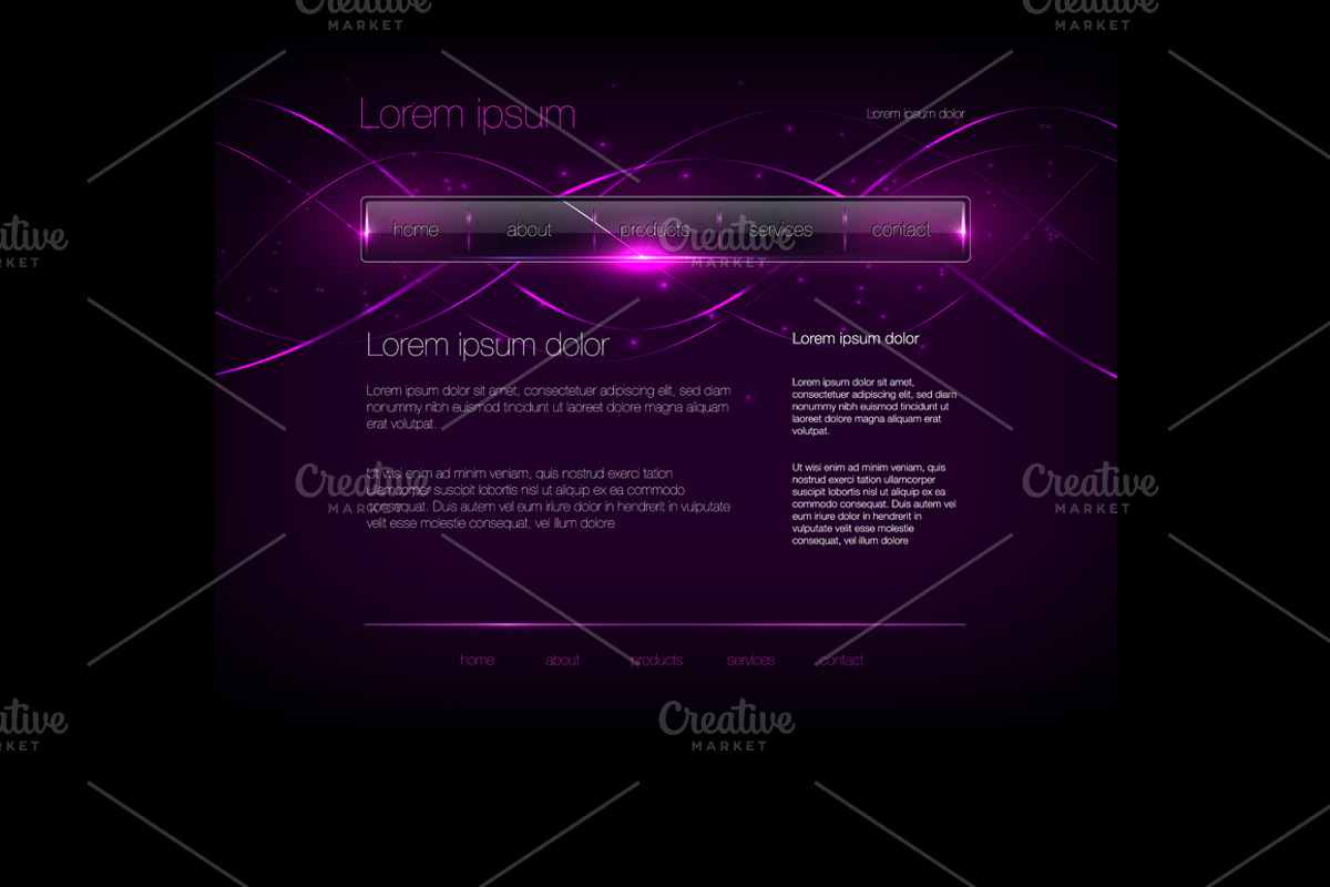 Vector Web Templates, a Templates & Theme by lissius (Photo 5 of 8)