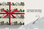 Linocut Winter Illustrations, an Object Graphic by amber&ink (Thumbnail 4 of 7)