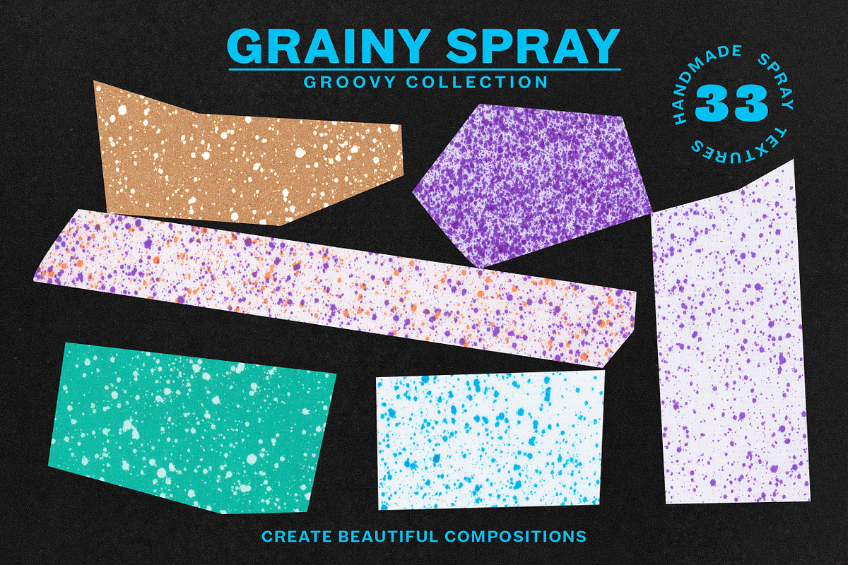 Grainy Spray Textures, a Texture Graphic by Naive Feel (Photo 4 of 9)