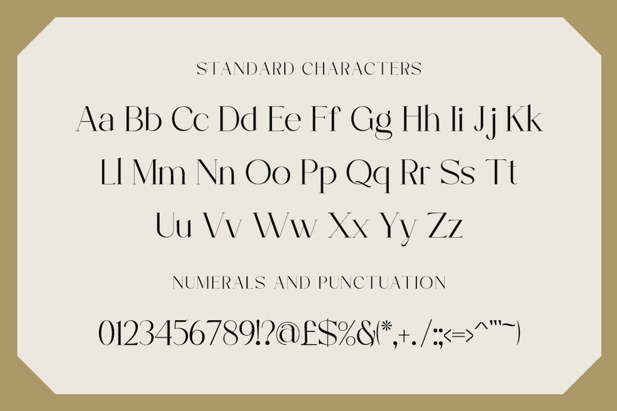 Workofart - Elegant Serif Font, a Serif Font by RockboyStd (Photo 9 of 12)