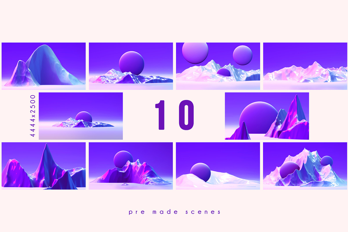 Purple Space - HUGE UPDATE +160files, a Presentation Template by KAT (Photo 10 of 16)