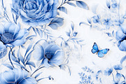 BUTTERFLY SANCTUARY. Seamless Pack, a Texture Graphic by RefinedFantasyStudio (Thumbnail 6 of 9)