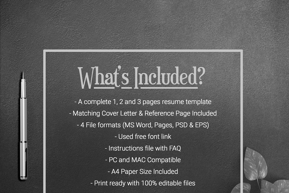 Resume, a Resume Template by ResumeInventor (Photo 6 of 6)