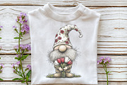 Whimsical Spring Gnome Clipart, an Illustration by OK Design (Thumbnail 6 of 6)