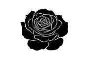 50 Black Rose Silhouette Vector Bund, an Illustration by Gaye Art (Thumbnail 51 of 51)