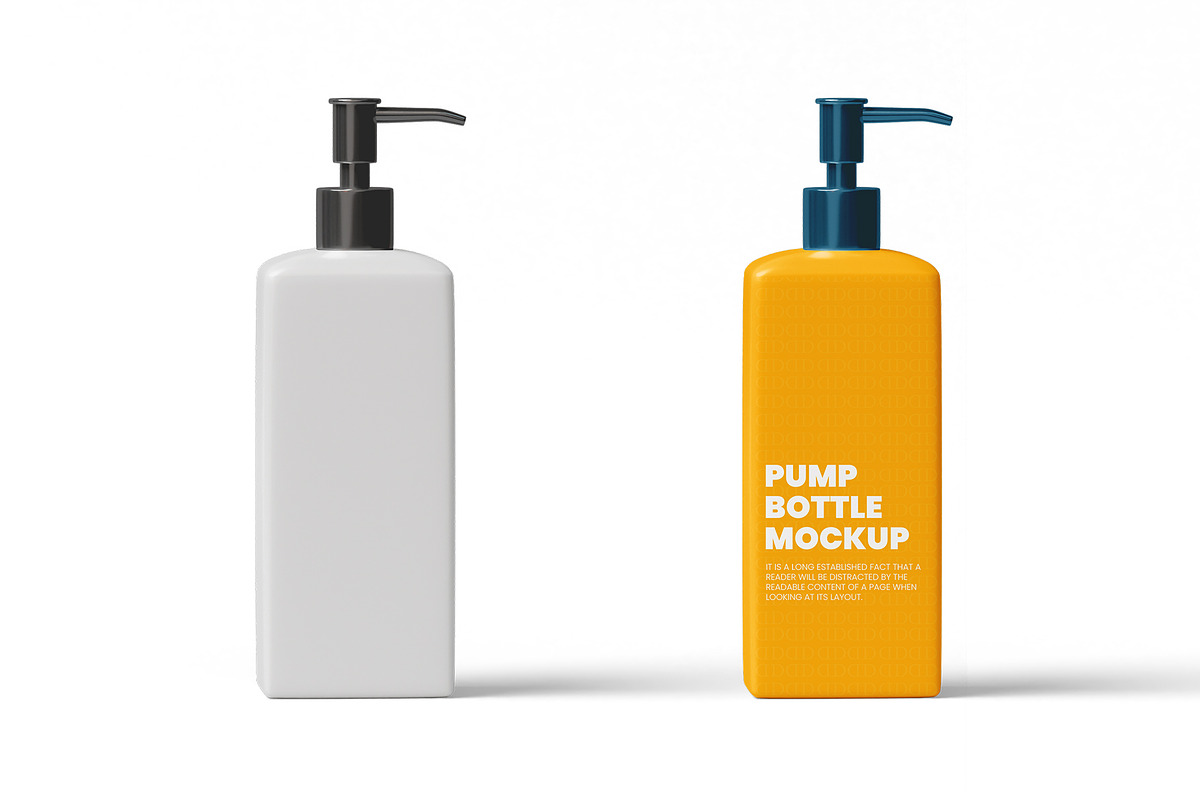 Pump Bottle Mockup, a Product Mockup by Designbuys (Photo 1 of 3)
