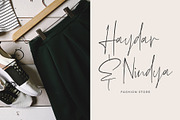 Oaklinn Script Font, a Script Font by Awanstudio (Thumbnail 7 of 8)