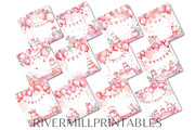 Pink Party Digital Papers, a Decorative Illustration by Rivermill Printables (Thumbnail 2 of 2)