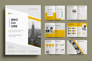 Business Brochure Layout, a Brochure Template by ContestDesign