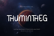 Thumintheg - Font, a Handwritten Font by artchiles_design (Thumbnail 1 of 5)