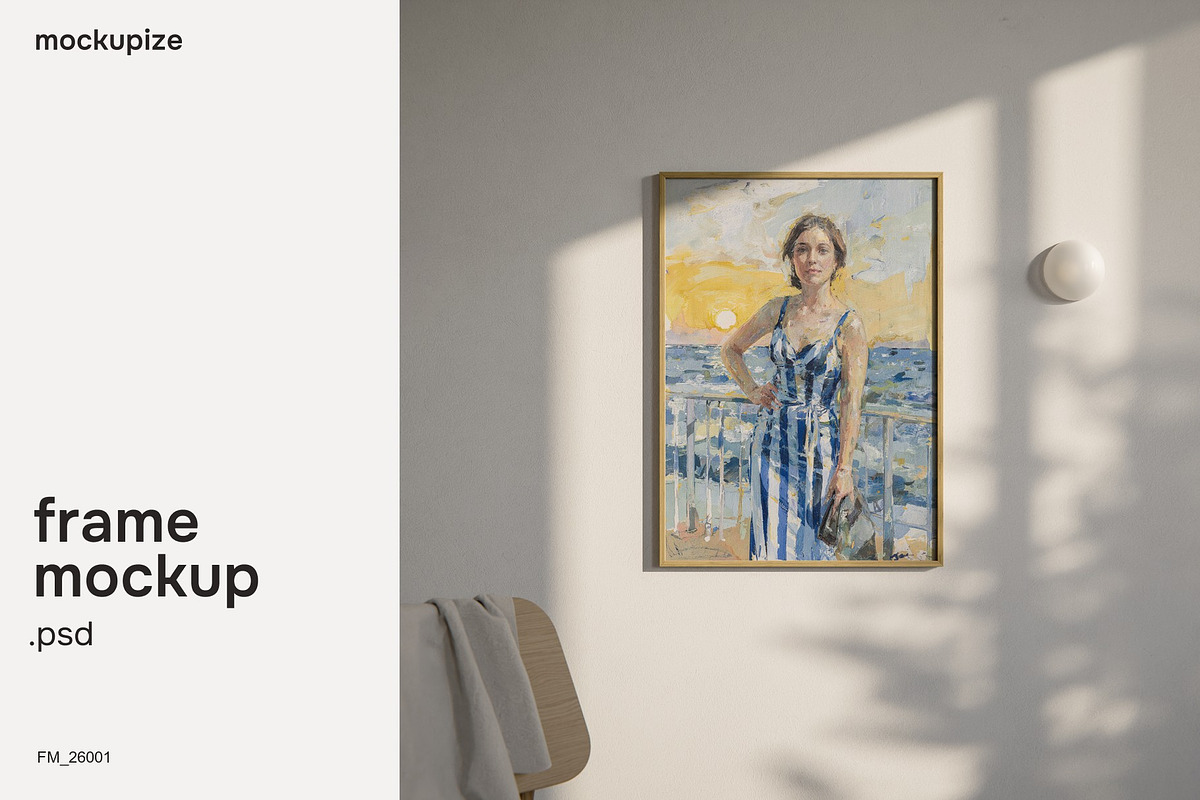 5x7 Living Room Frame Mockup, a Household Mockup by mockupize (Photo 1 of 7)