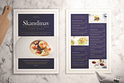 Classy Food Menu, a Flyer Template by KMZVR.Lab (Thumbnail 1 of 5)
