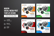 Social Media Post Template, a Social Media Template by gstudiovect21 (Thumbnail 15 of 72)