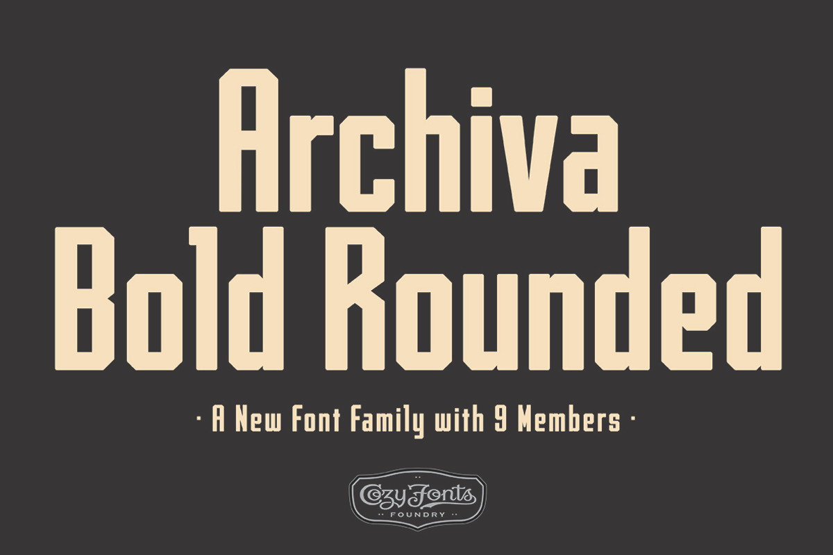Archiva Bold Rounded
