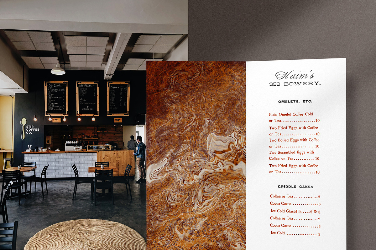 COFFEE ABSTRACT PATTERNS BUNDLE, a Texture Graphic by Creativemaker (Photo 16 of 21)