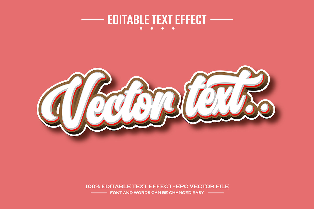 It's done 3D editable text effect, a Layer Style Add-On by nicemorning (Photo 2 of 3)