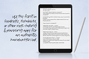 Graceful Willow Script, a Handwritten Font by Beck McCormick (Thumbnail 7 of 10)