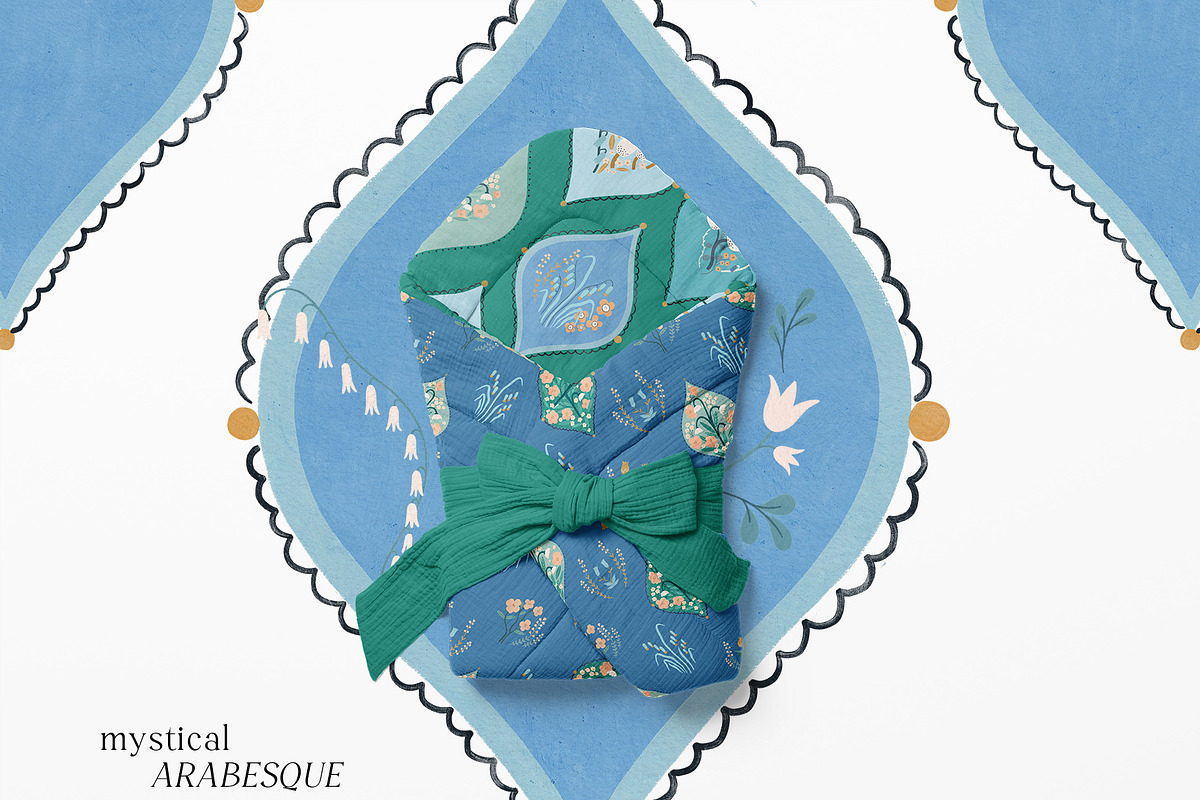 Mystical Arabesque, a Decorative Illustration by annartdreams (Photo 11 of 12)
