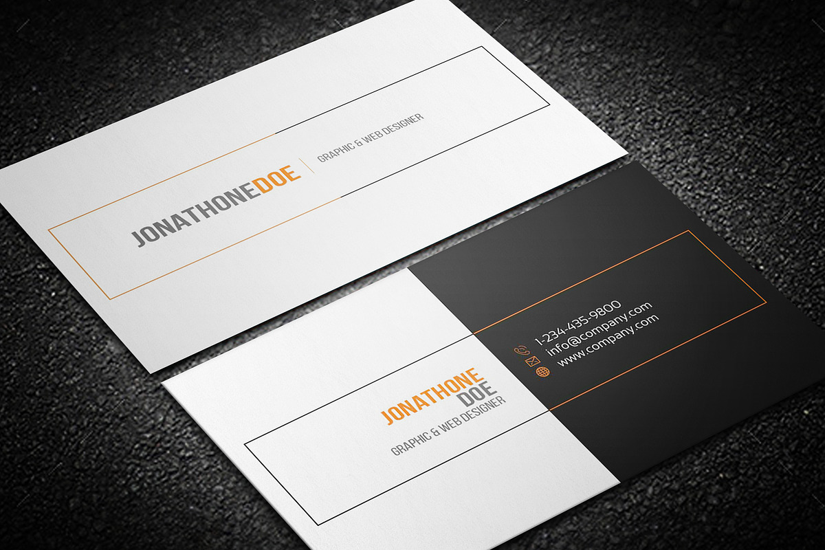 Clean Business Card, a Business Card Template by DesignGhar (Photo 3 of 7)
