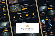 Dragon King Indie Game Landing, a Landing Page Template by trabaskriya (Thumbnail 3 of 5)