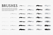 Drawing Essentials Digital Brushes, a Brush Add-On by Mike Nash Illustration (Thumbnail 2 of 5)