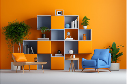 Modern living room interior with, an Arts & Entertainment Photo by Ylivdesign