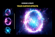 200+ Magic Sphere Overlay Effects, an Object Graphic by Mikel Blazgad (Thumbnail 6 of 11)