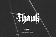 The Great Kingdom - Blackletter Font, a Blackletter Font by Idealeksis Studio (Thumbnail 9 of 9)