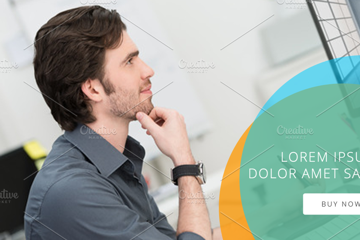 5 Facebook Ads Mockup templates, a Marketing Template by Shadiq Jaya (Photo 2 of 5)